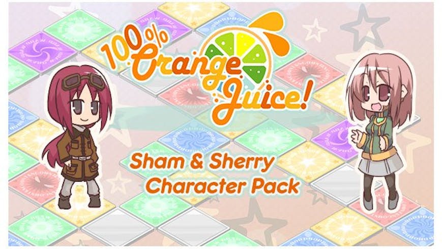 100% Orange Juice - Sham & Sherry Character Pack