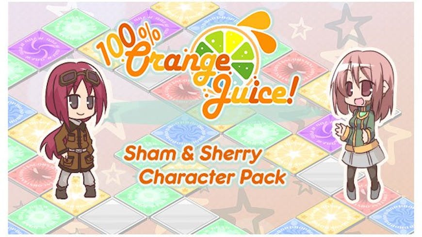 Product cover for 100% Orange Juice - Sham & Sherry Character Pack