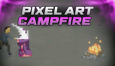 Pixel Art - Campfire