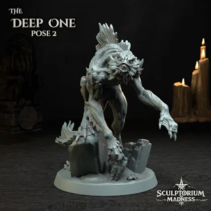 Deep One - pose 2 - Dagon's Tide