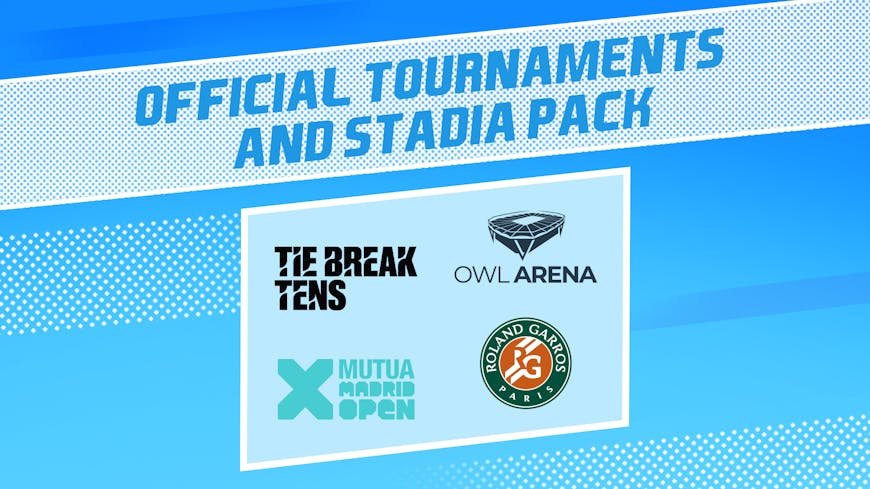 Product cover for Tennis World Tour 2 - Official Tournaments & Stadia Pack