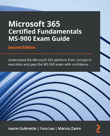 Product cover for Microsoft 365 Certified Fundamentals MS-900 Exam Guide - Second Edition