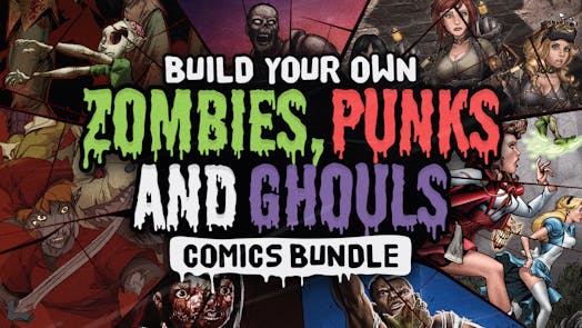 Build your own Zombies, Punks and Ghouls Comics Bundle