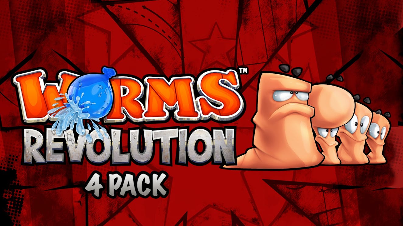 Product cover for Worms Revolution 4-Pack