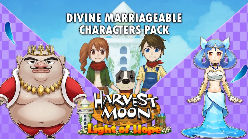 Product cover for Harvest Moon: Light of Hope Special Edition - Divine Marriageable Characters Pack