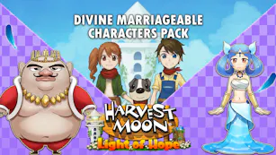 Product cover for Harvest Moon: Light of Hope Special Edition - Divine Marriageable Characters Pack - DLC