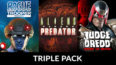 Rogue Trooper, AvP Classic 2000 & Dredd Triple Pack