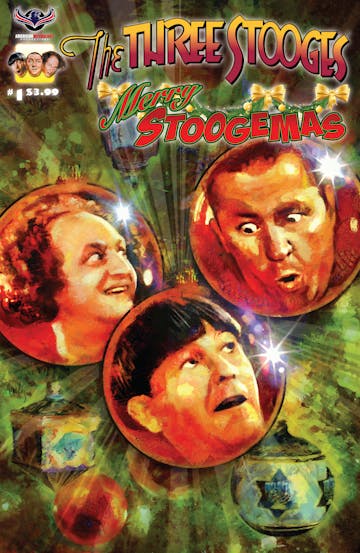 Product cover for The Three Stooges Merry Stoogemas