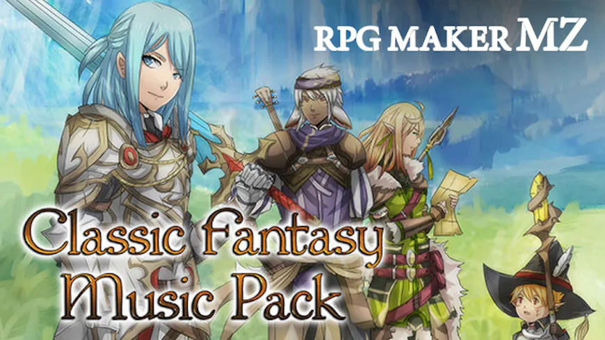 Product cover for RPG Maker MZ - Classic Fantasy Music Pack