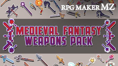 RPG Maker MZ - Medieval Fantasy Weapons Pack - DLC