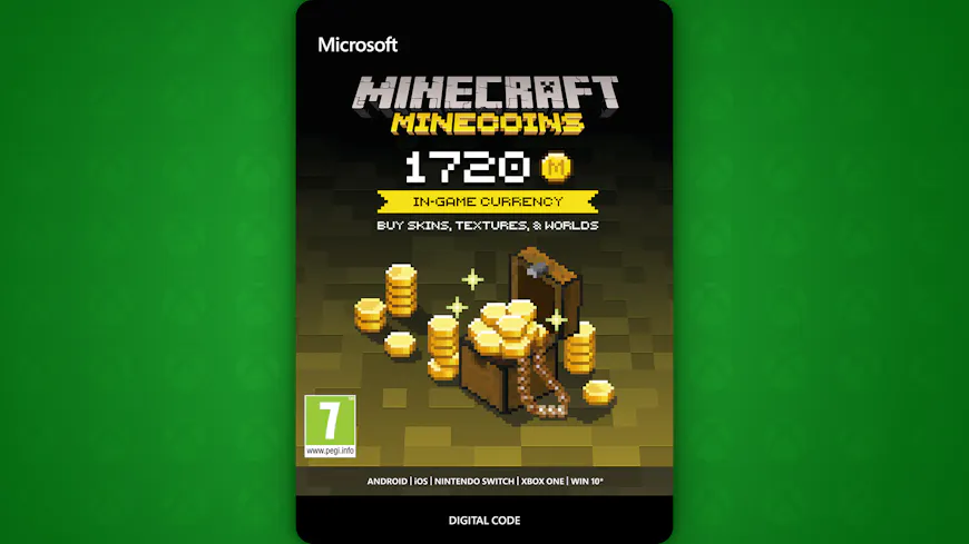 Product cover for Minecraft Minecoins Pack 1720 Coins - Xbox One