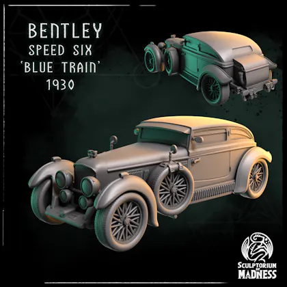Bentley - Speed Six - Blue Train - 1930