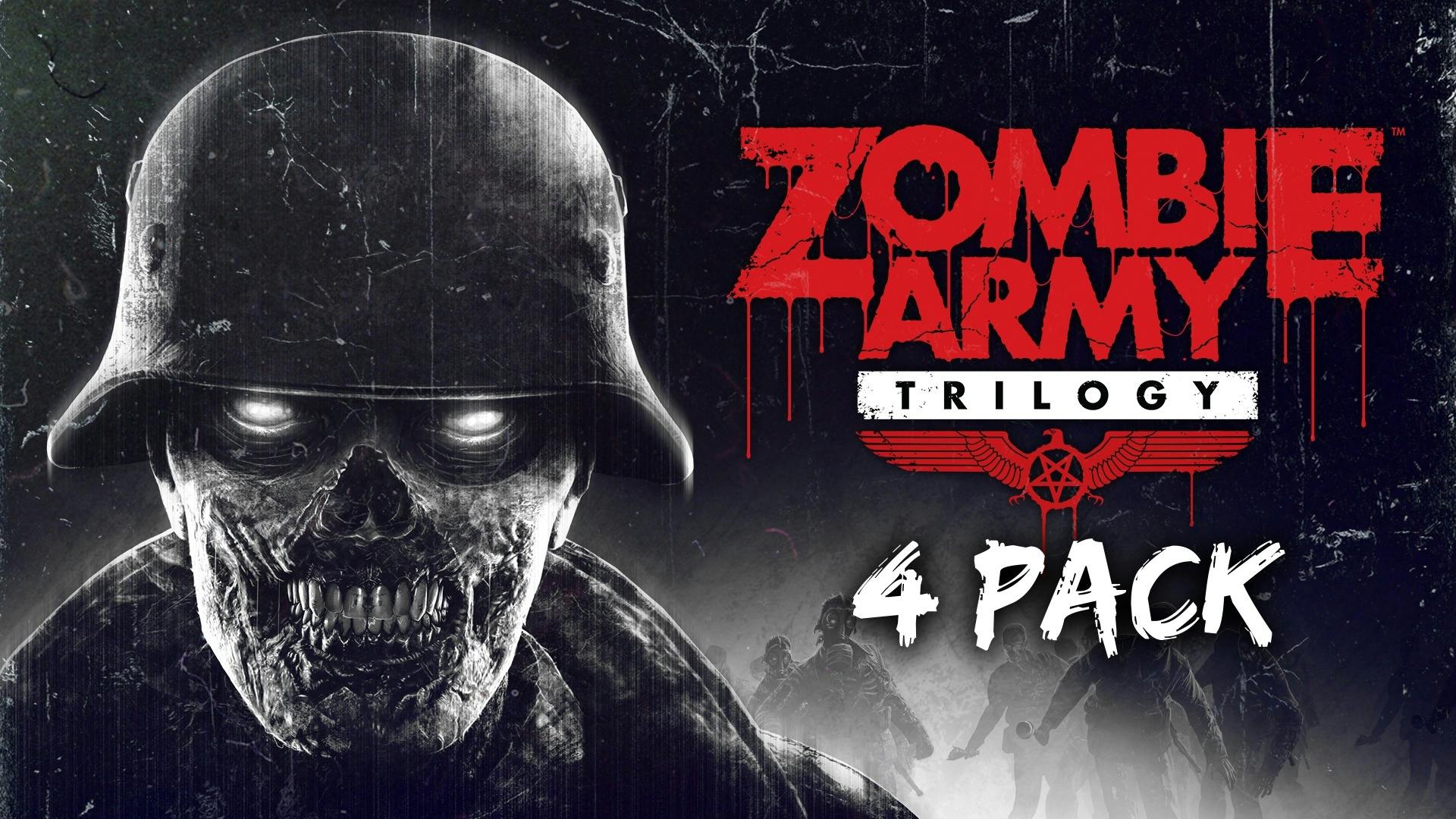 Zombie army trilogy 4 pack что входит