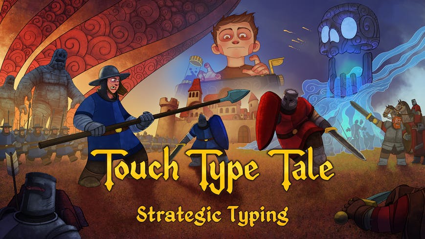 Product cover for Touch Type Tale - Strategic Typing
