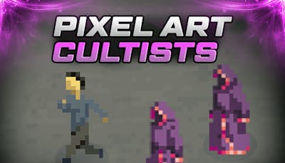 Pixel Art - Evil Cultists