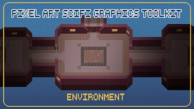 Pixel Art SciFi Graphics Toolkit - Environment