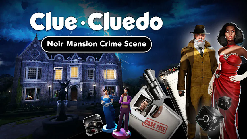 Product cover for Clue/Cluedo: Noir Crime Scene