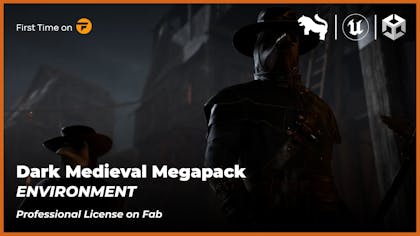 Dark Medieval Environment Megapack