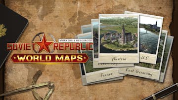 Workers & Resources: Soviet Republic - World Maps