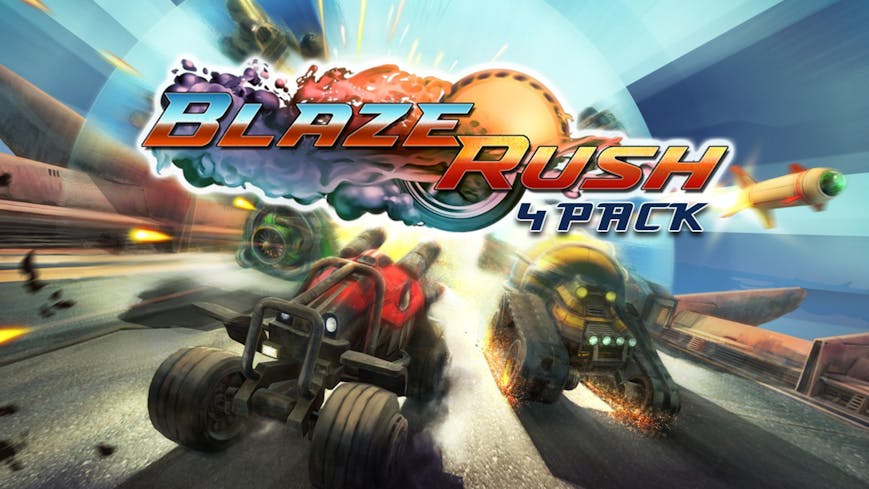 Product cover for BlazeRush 4 Pack