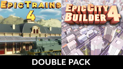 Product cover for Epic City 4 & Epic Trains 4 Double Pack