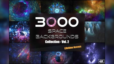 3000+ Space Backgrounds and Textures Collection - Vol.2