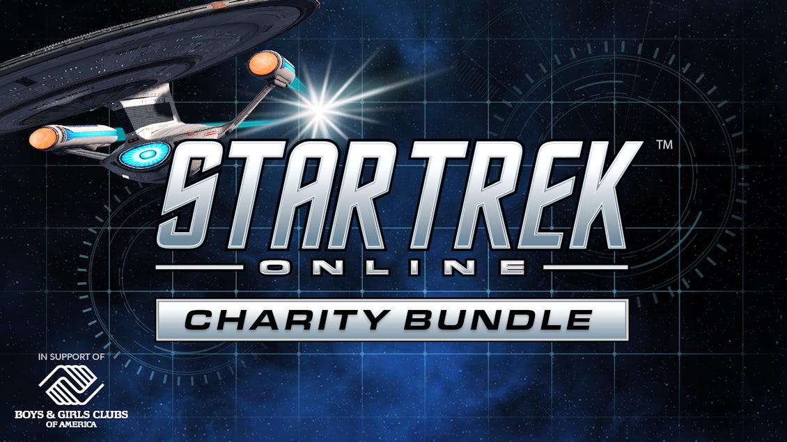 Announcement banner for Fanatical's Star Trek Online Charity Bundle