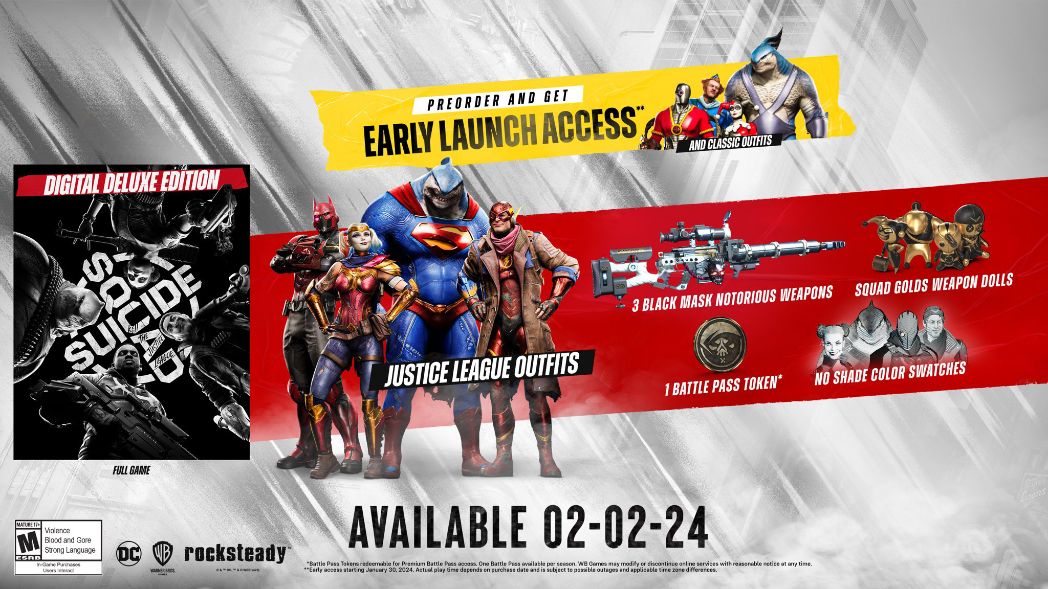 Pre-order Suicide Squad: Kill The Justice League - Deluxe Edition | PC ...