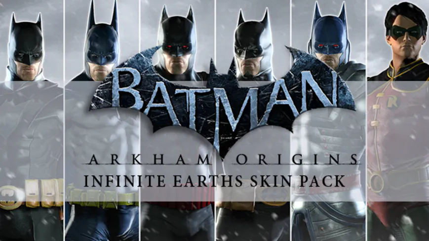 Product cover for Batman: Arkham Origins - Infinite Earths Skin Pack DLC