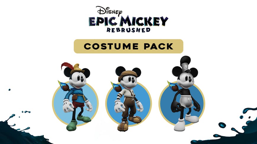 Product cover for Disney Epic Mickey: Rebrushed - Costume Pack