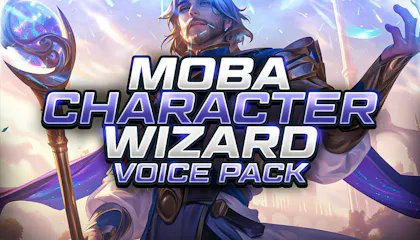 MOBA Character - Wizard Voice Pack
