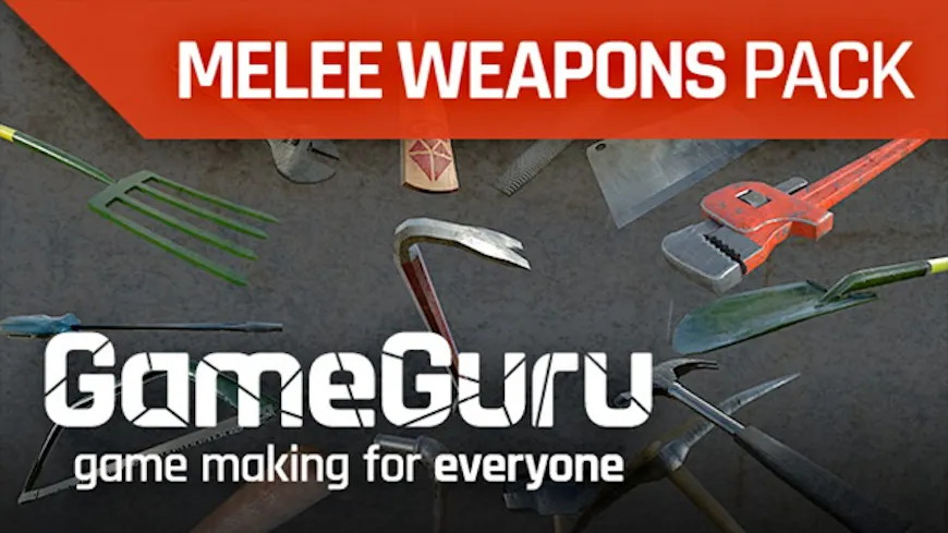 Product cover for GameGuru - Melee Weapons Pack