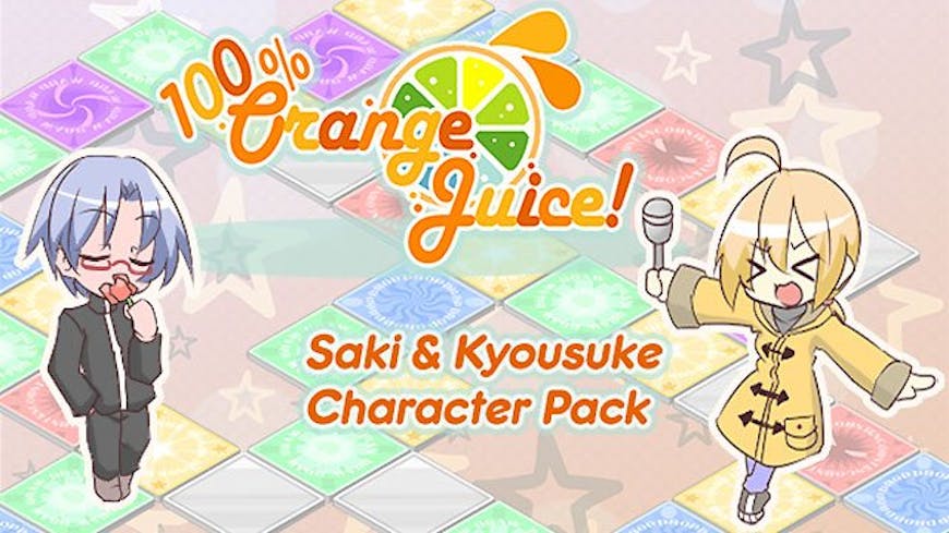 Product cover for 100% Orange Juice - Saki & Kyousuke Character Pack