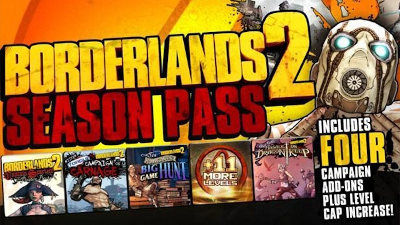 Product cover for Borderlands 2 Season Pass DLC