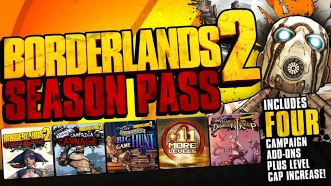 Product cover for Borderlands 2 Season Pass DLC