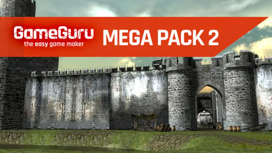 Product cover for GameGuru Mega Pack 2 DLC