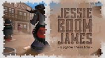 Product cover for Jessie 'Boom' James - a jigsaw chess tale