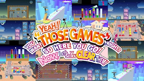 Product cover for YEAH! YOU WANT "THOSE GAMES," RIGHT? SO HERE YOU GO! NOW, LET'S SEE YOU CLEAR THEM!