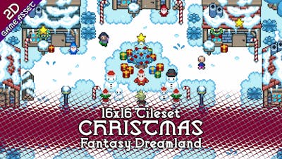 Christmas Decorations Pixelart - Fantasy Dreamland