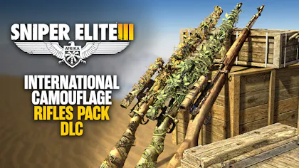 Product cover for Sniper Elite 3 - International Camouflage Rifles Pack DLC