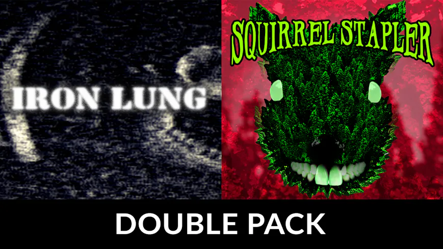Product cover for Iron Lung and Squirrel Stapler Double Pack