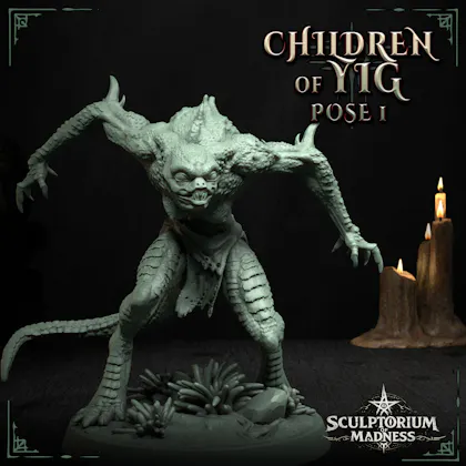 Children of Yig - pose 1 - Curse of Yig