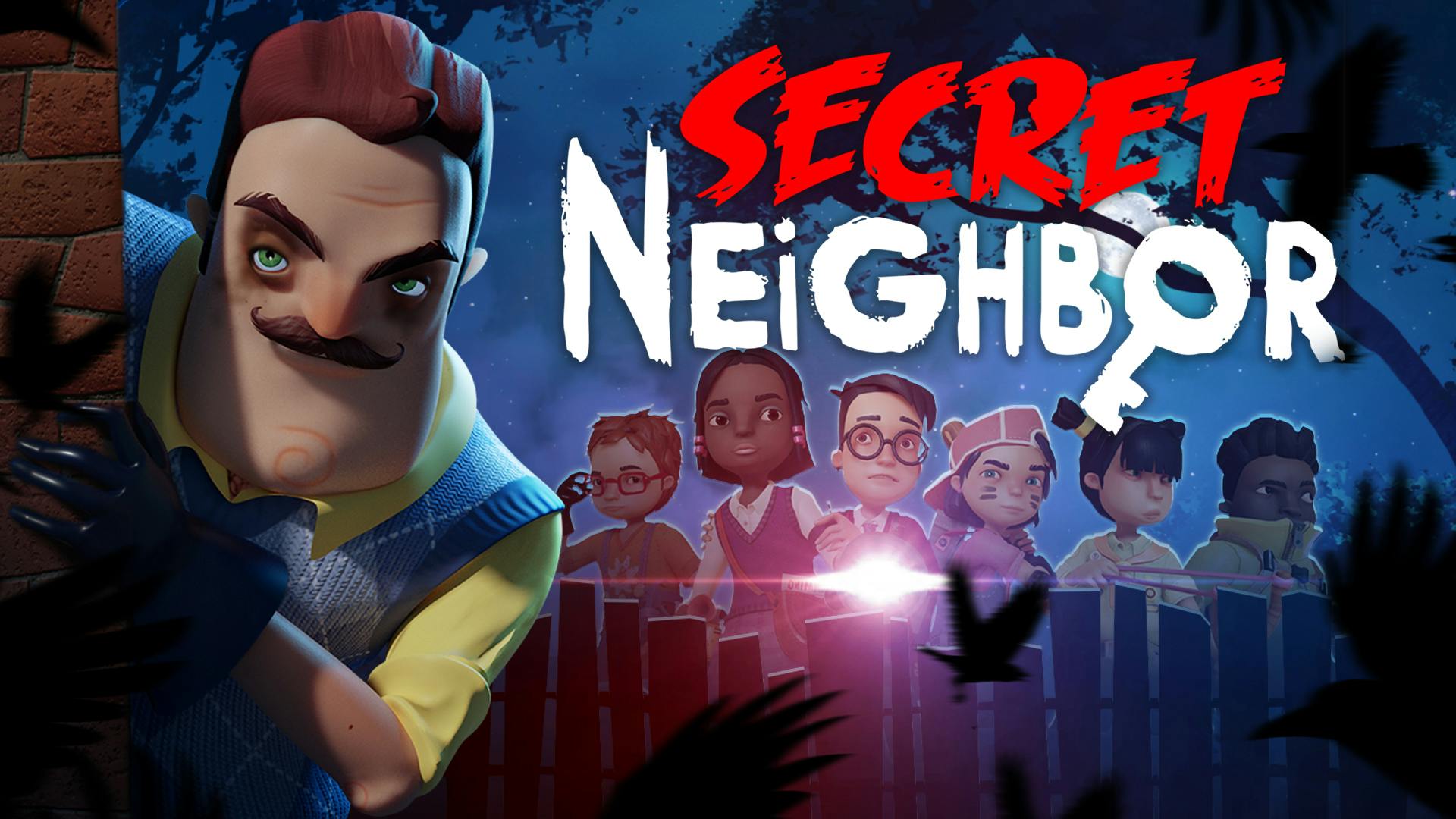 Привет сосед тайна соседа. Секрет соседа. Secret Neighbor стим. Секрет нейбор сосед. Secret Neighbor картинки.