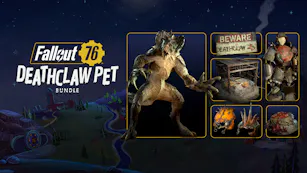 Product cover for Fallout 76: Deathclaw Pet Bundle - DLC