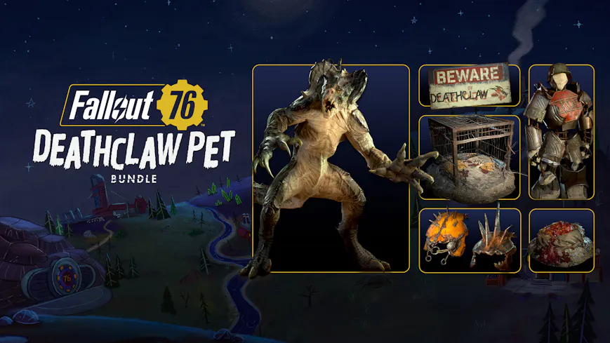 Product cover for Fallout 76: Deathclaw Pet Bundle