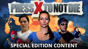 Product cover for Press X to Not Die - Special Edition Content DLC