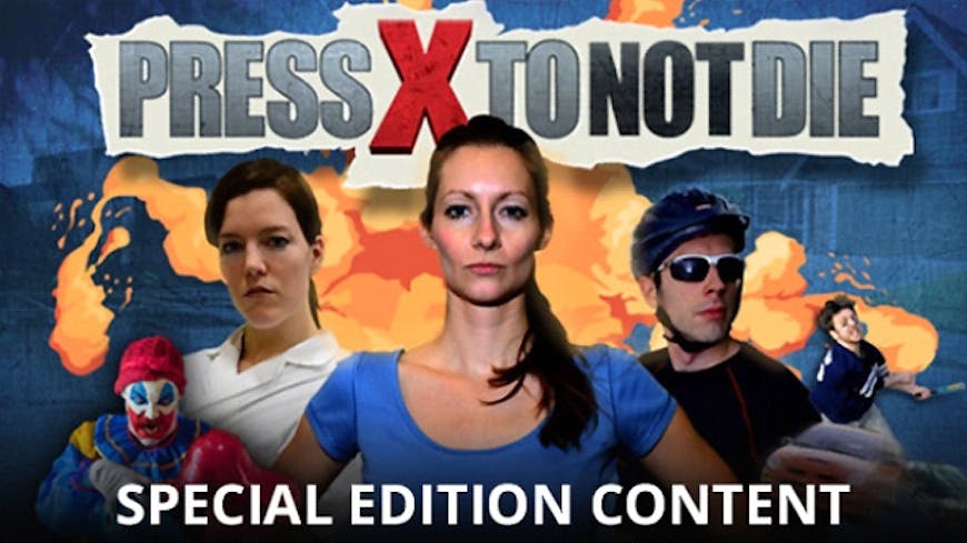 Product cover for Press X to Not Die - Special Edition Content DLC