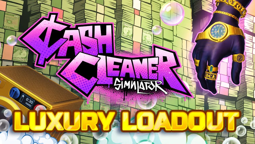 Product cover for Cash Cleaner Simulator - Luxury Loadout