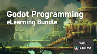 Product cover for Godot Programming eLearning Bundle