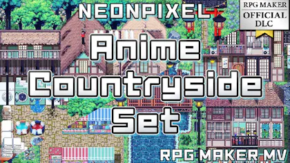 Product cover for RPG Maker MV - NEONPIXEL - Anime Countryside Set - DLC